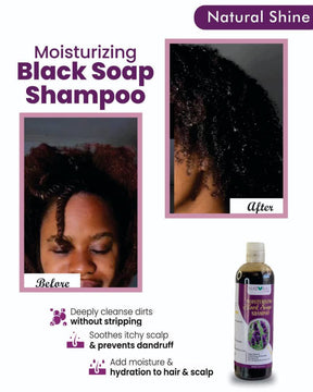 MOISTURIZING BLACK SHAMPOO