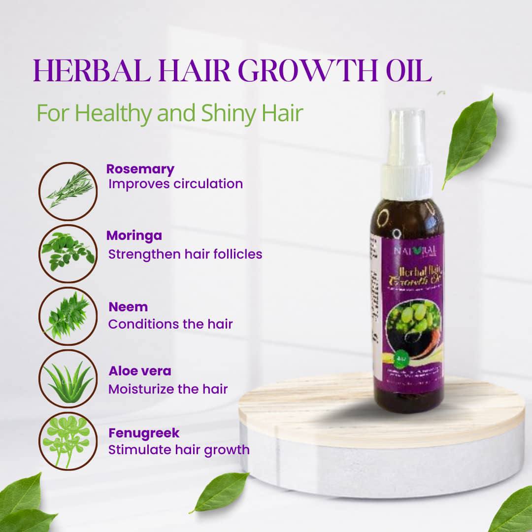 HAIR GROWTH OIL (4OZ)